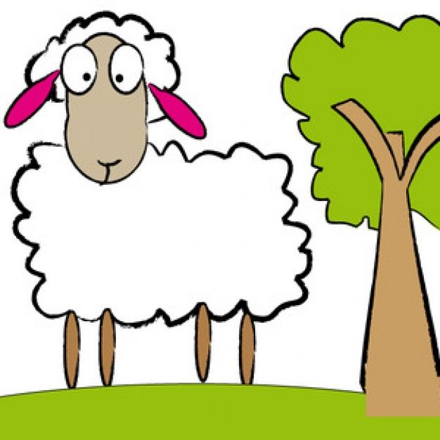 626x626 Simple Sheep Vector Design People Free