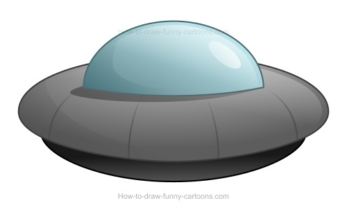500x306 How To Draw A Cartoon Ufo