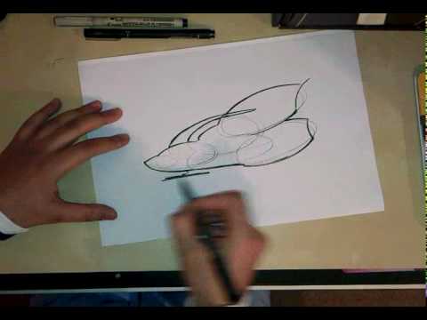480x360 How To Draw A Spaceship Using Simple Shapes.