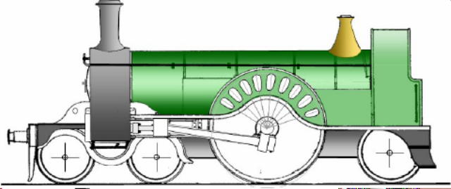 Simple Steam Train Drawing at GetDrawings | Free download