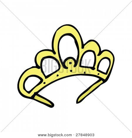 450x470 Quirky Drawing Tiara Vector Amp Photo Bigstock