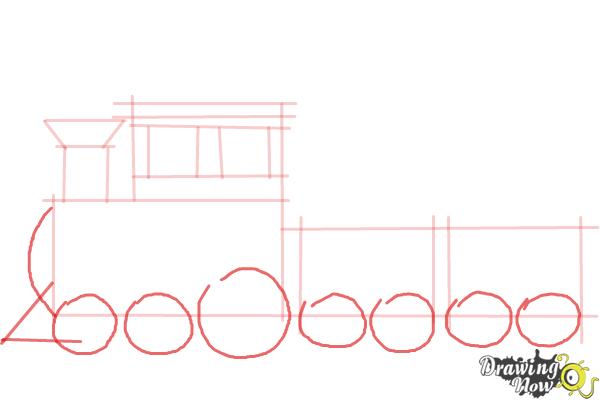 600x400 How To Draw A Simple Train