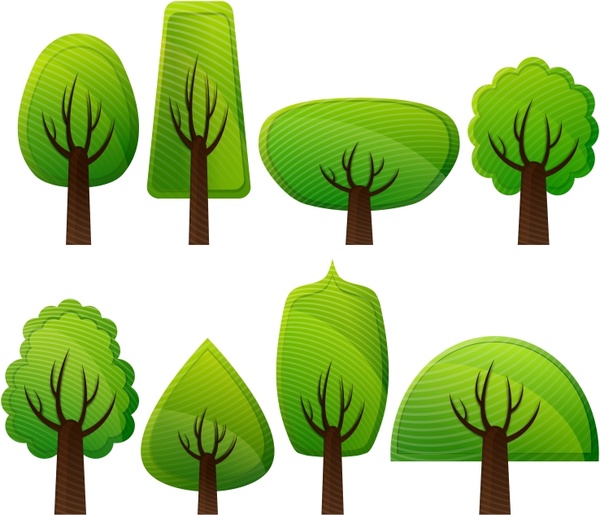 600x515 Simple Trees Free Vector In Open Office Drawing Svg ( Svg