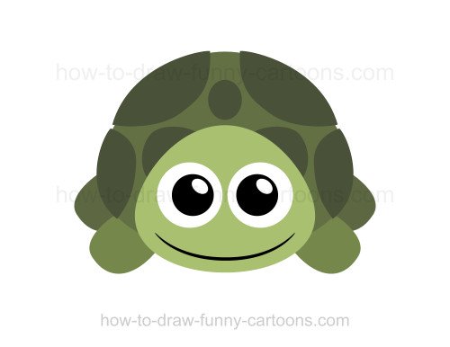 500x386 To Draw A Turtle