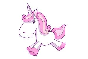 300x200 How To Draw A Cartoon Unicorn