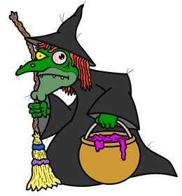 260x280 Learn How To Draw Cartoon Witches