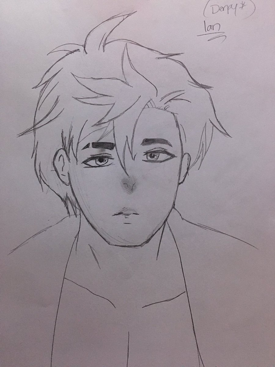 900x1200 On Twitter @instantmisosoup Attempt To Draw Ian