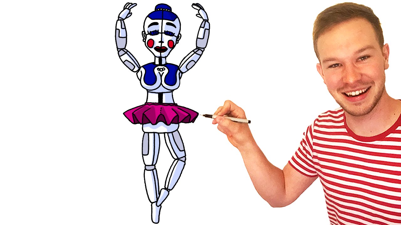 1280x720 How To Draw Ballora From Fnaf Sister Location