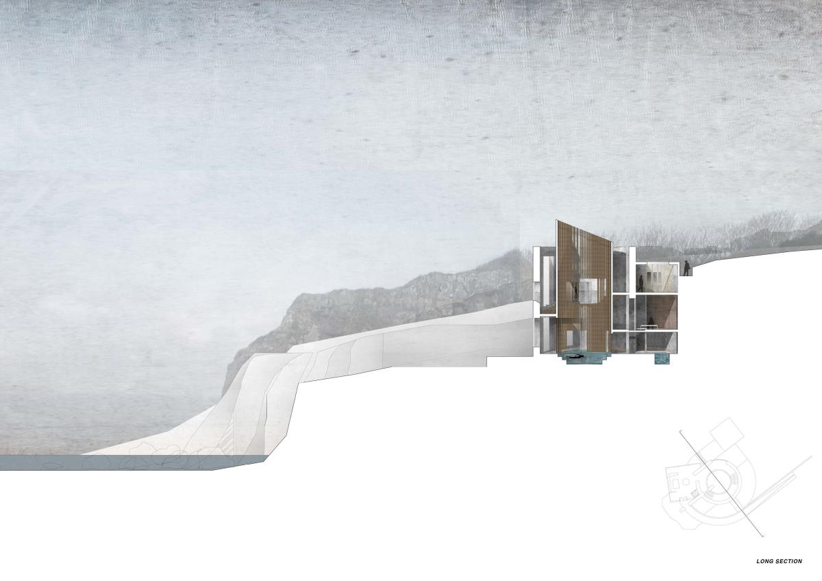 1200x848 Site Section Architecture Drawing