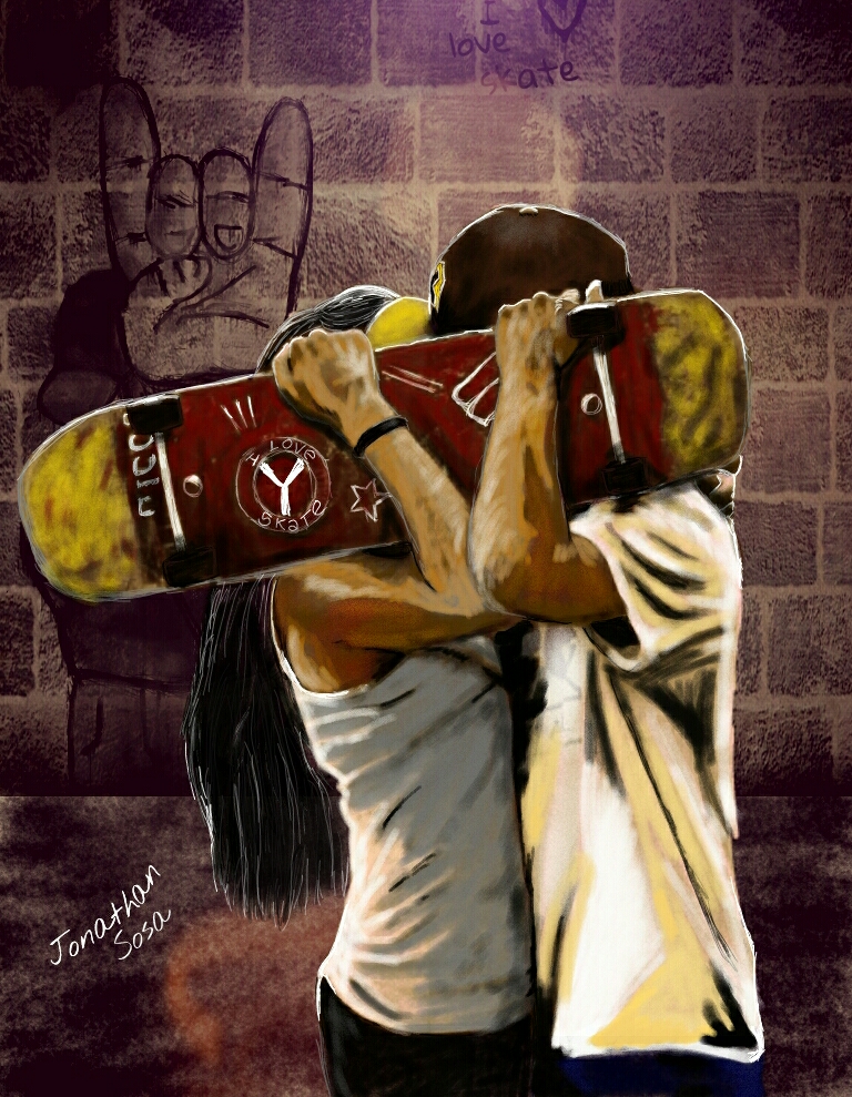 768x989 Top 10 Drawings From The Skateboard Drawing Challenge