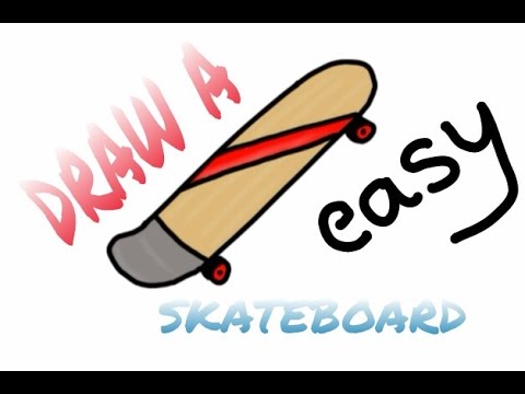 480x360 How To Draw A Cool Skateboard