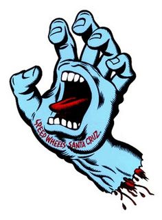 236x321 Jim Phillips For Santa Cruz Skateboards Drawing