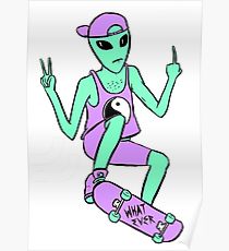 210x230 Skater Drawing Posters Redbubble