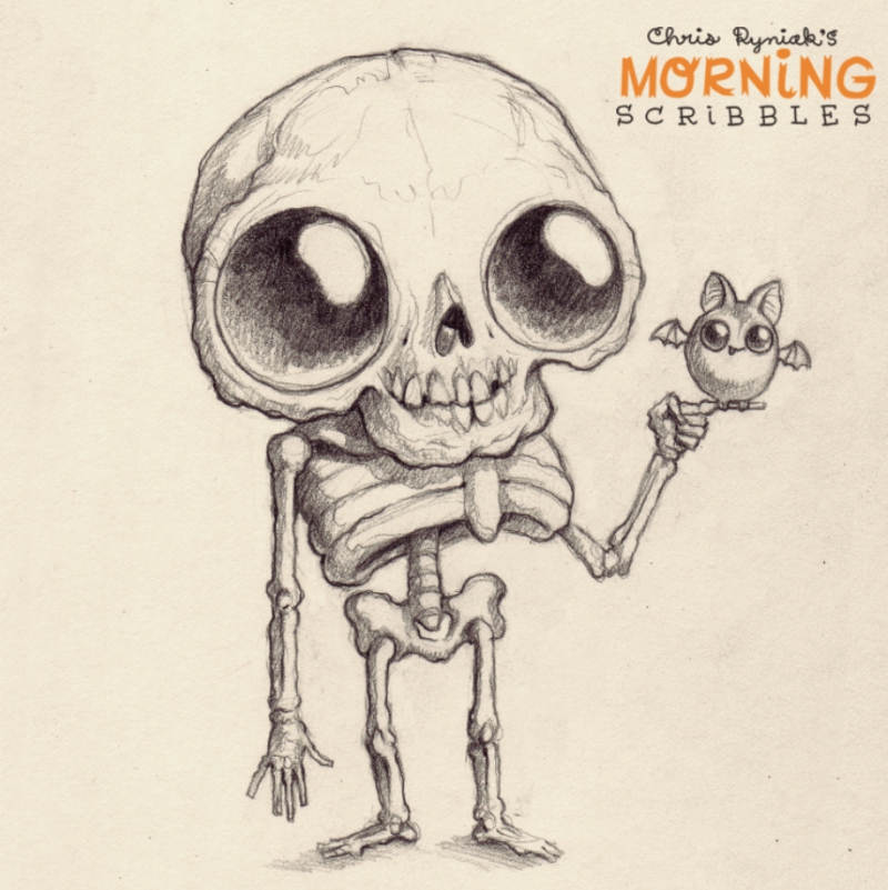 800x801 Morning Scribbles