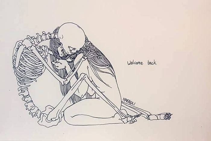 700x467 Artist Creates Death Inspired Comics To Fight Her Depression