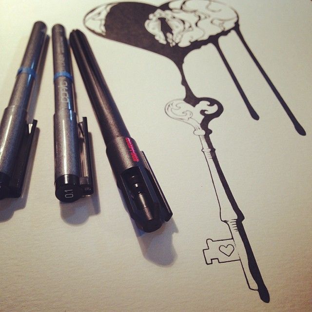 640x640 Heart Skeleton Key Drawing Bleeding Heart Amp Key