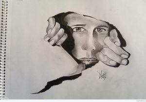 300x210 Pencils Sketches Krishna Radha Pencils Sketches