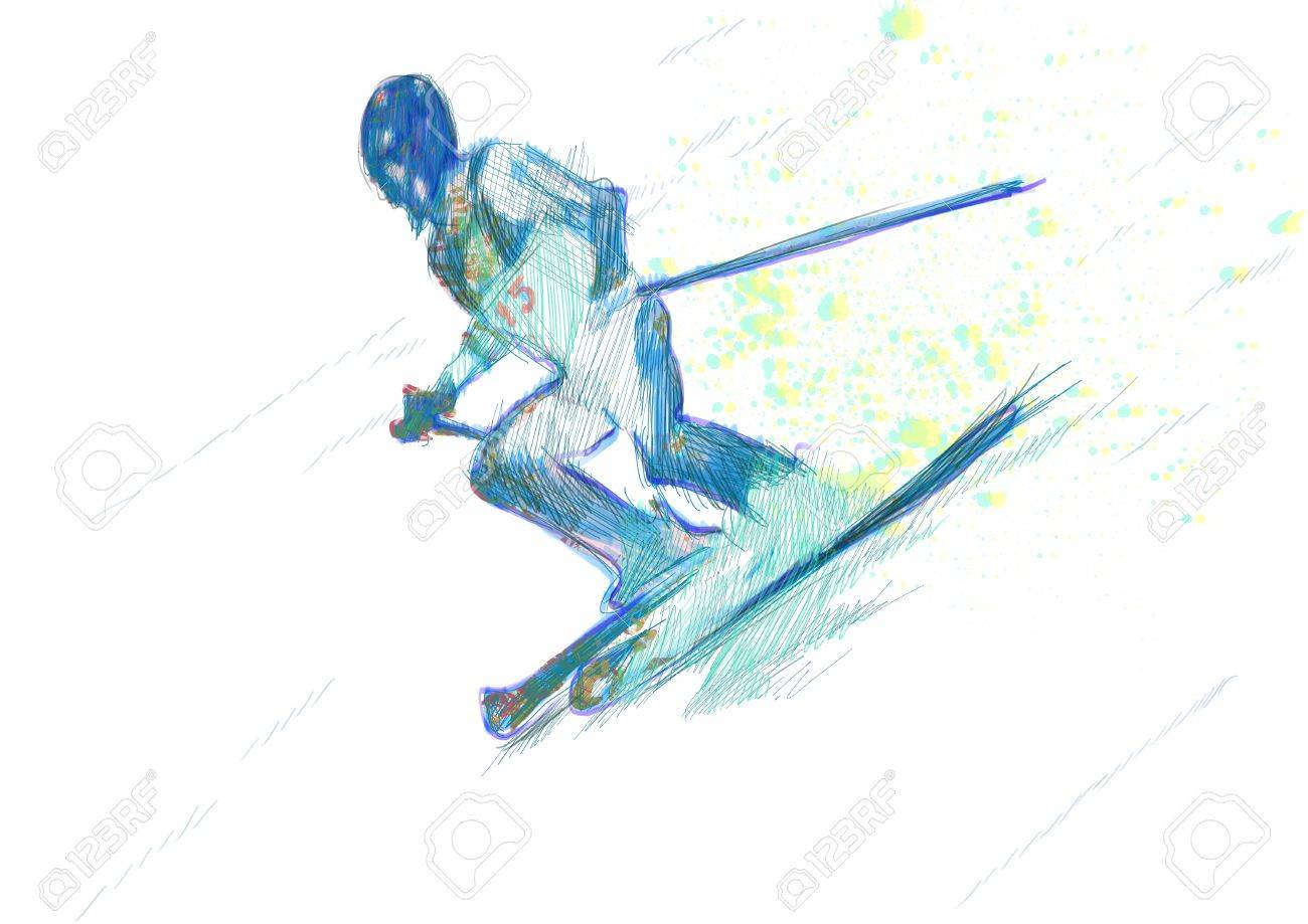 1300x919 Down Hill Skiing