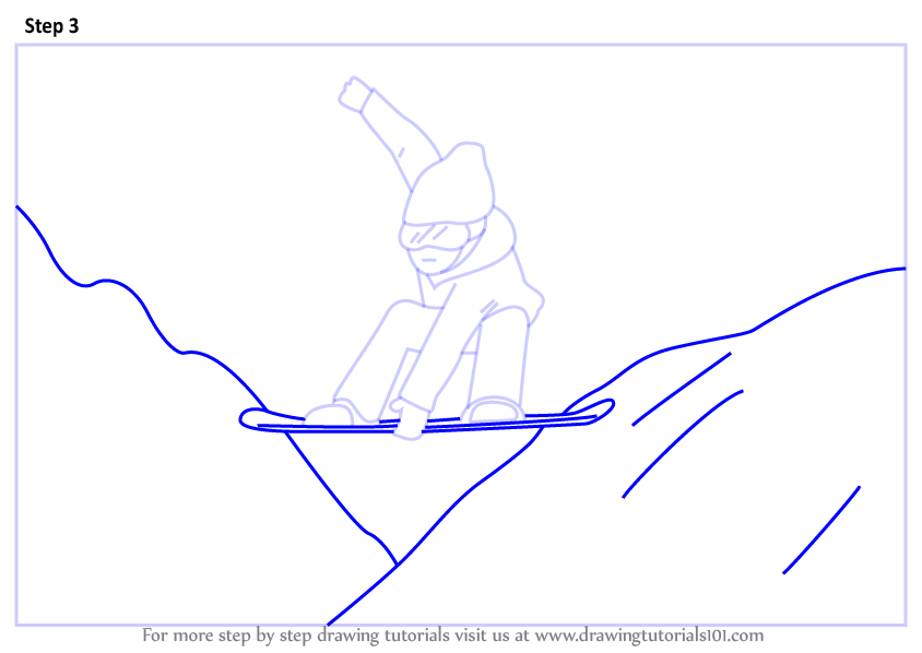 Skiing Drawing at GetDrawings | Free download