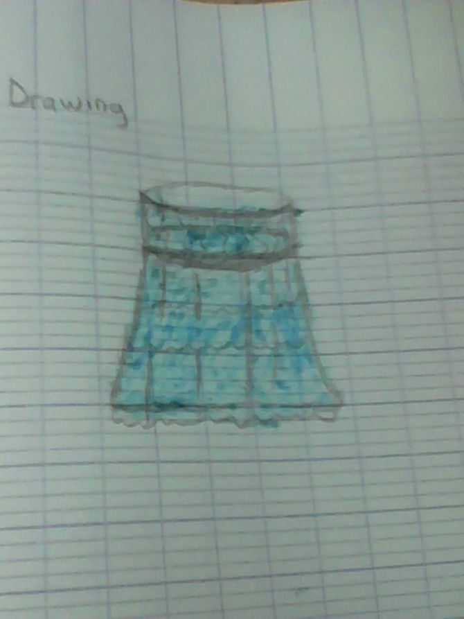 670x893 How To Draw A Skirt 6 Steps (With Pictures)