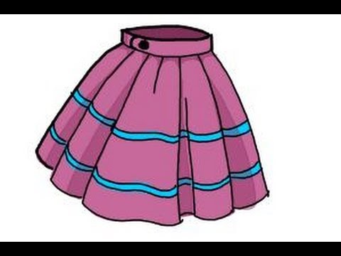 480x360 How To Draw A Skirt
