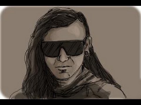 480x360 How To Draw Skrillex