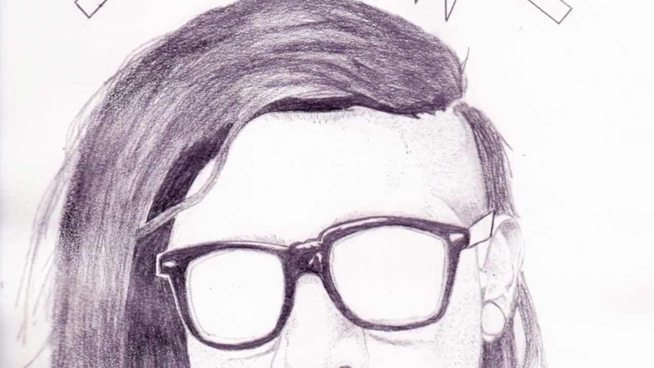 1280x720 Skrillex Drawing