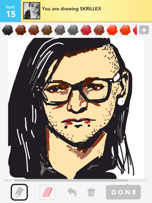 500x667 Skrillex Drawings