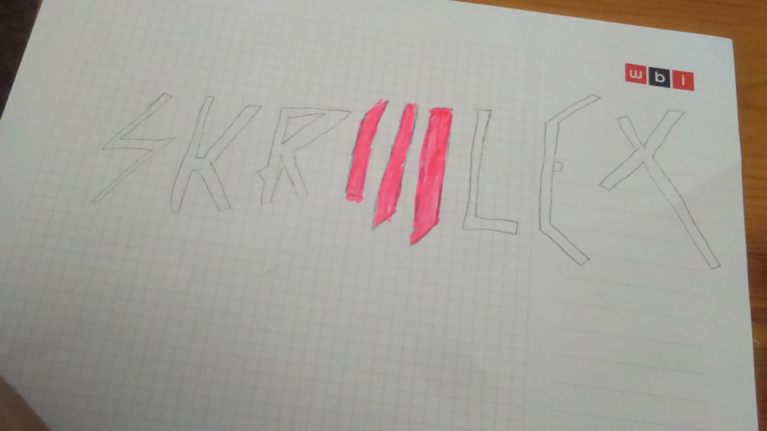 2560x1440 Skrillex Logo Skreti Kresleni 2