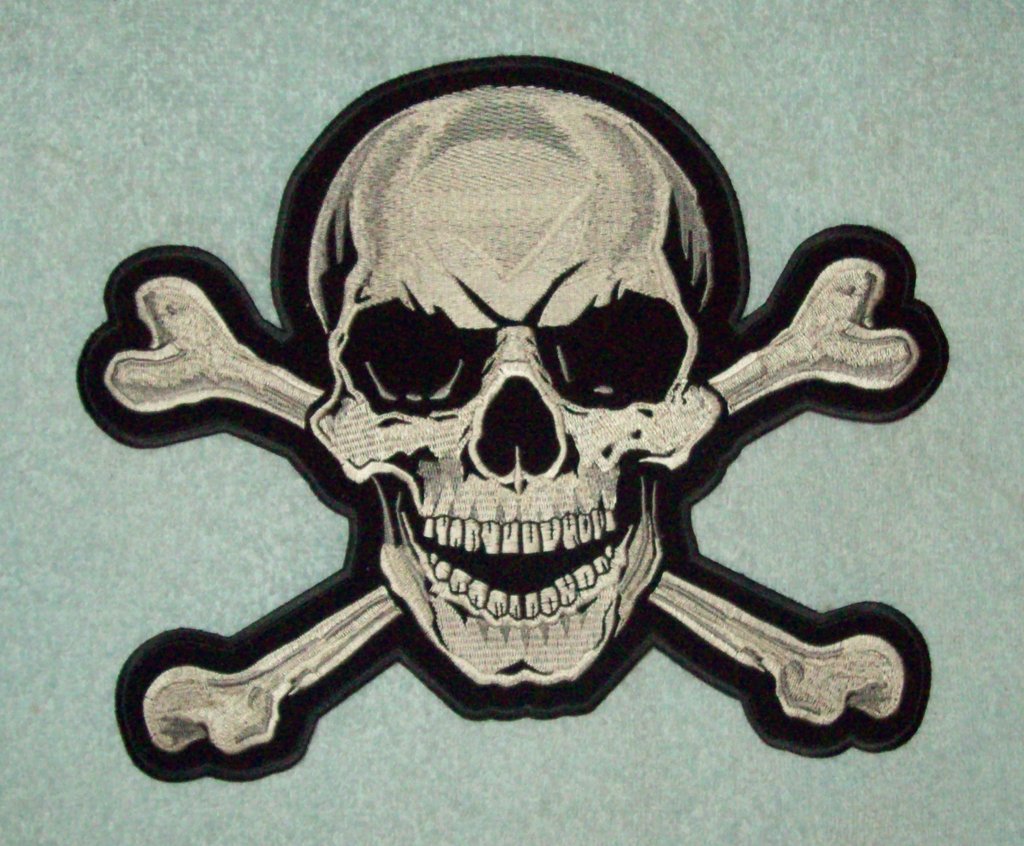 1024x846 Skull And Crossbones Back Patch