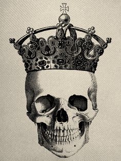 236x314 Top Drawing Of Skull With Crown Images For Tattoos