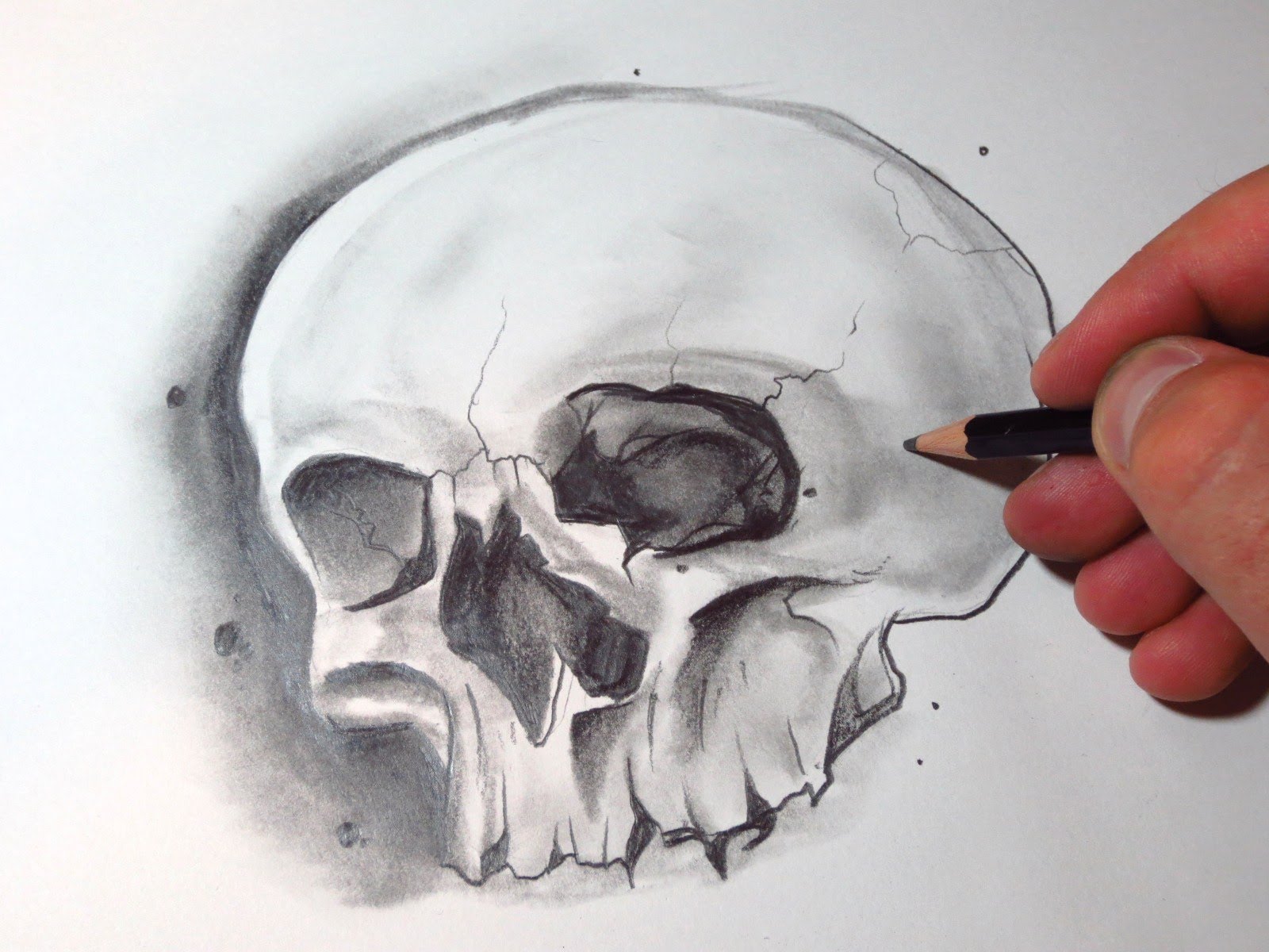 1600x1200 How To Draw A Skull