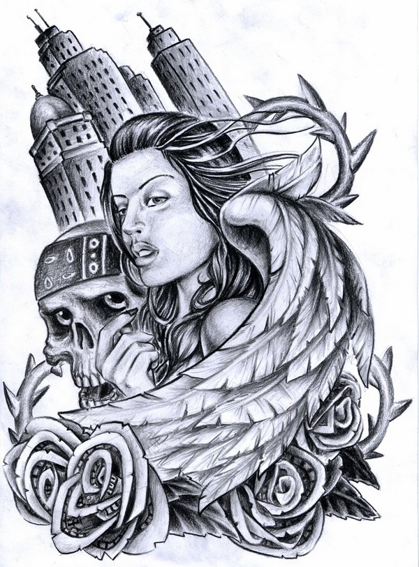 600x813 72 Best Tattoo Design Drawings [2018]