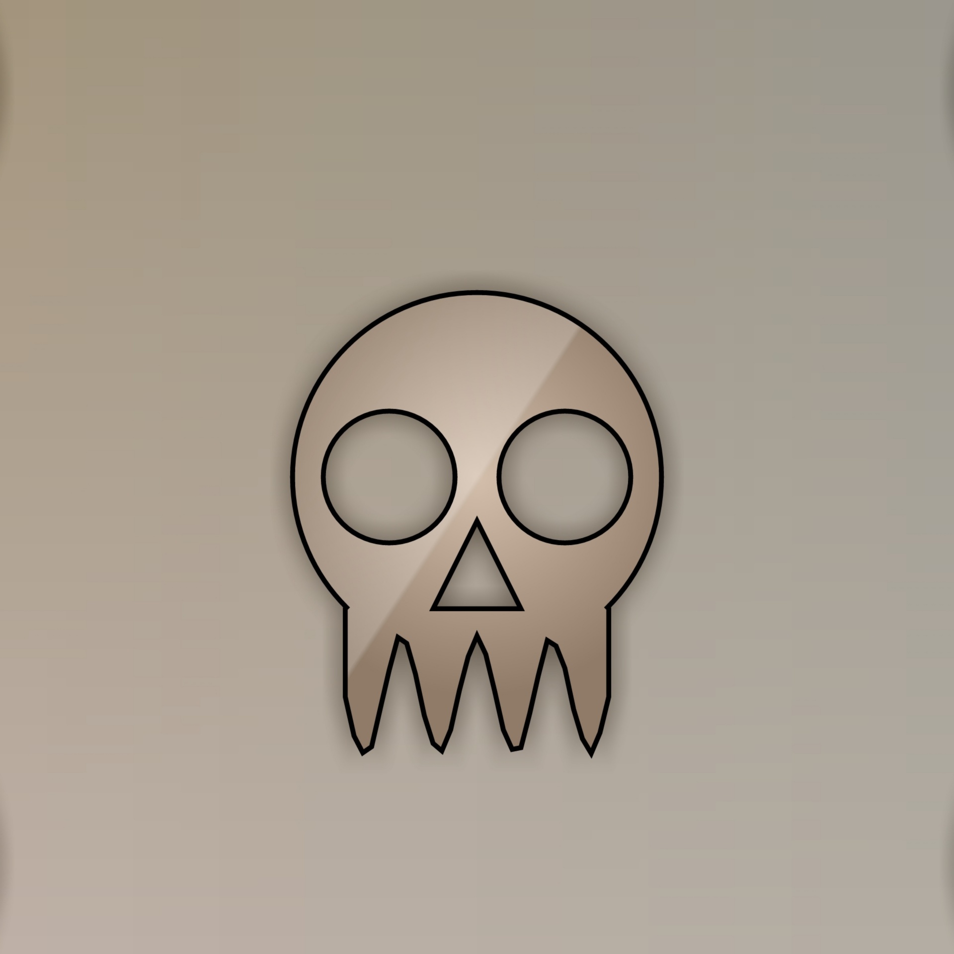 1920x1920 Skull Drawing Free Stock Photo