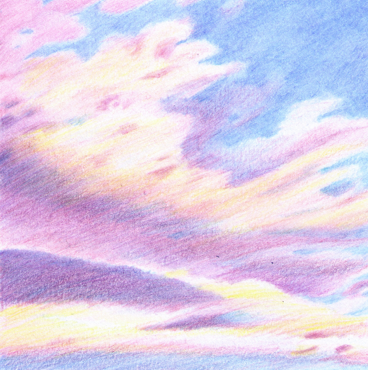 1272x1280 The Beginning Of Sky Drawing B Wanhill