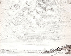 240x191 Big Sky,pencil A4. To Portray A Sky In Only Pencil Can Be