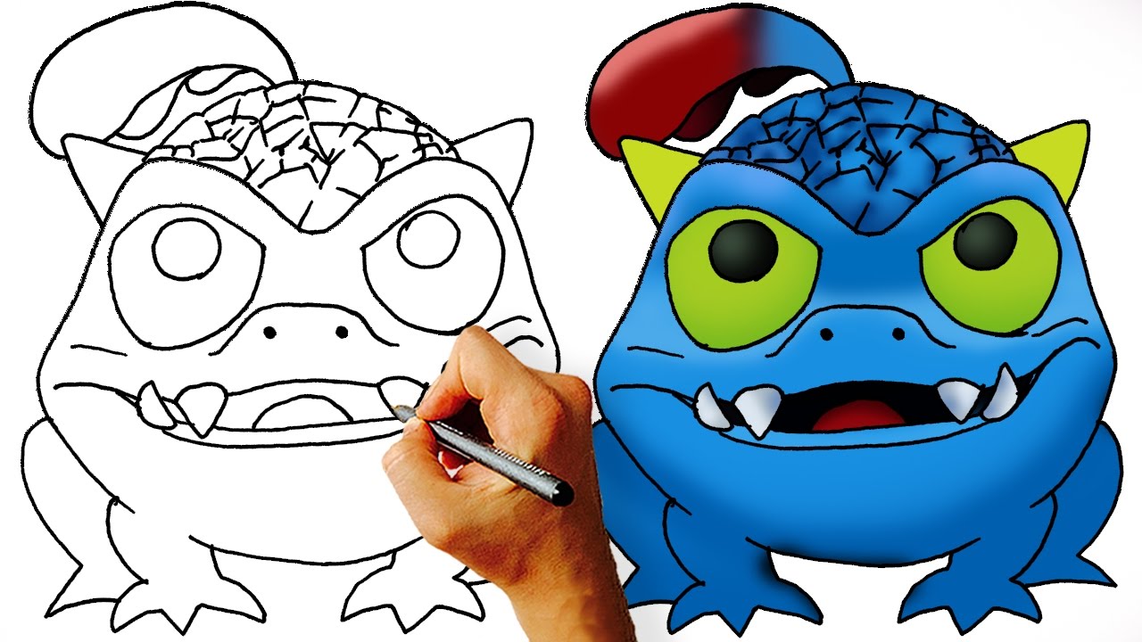 1280x720 How To Draw Wrecking Ball Skylanders Easy