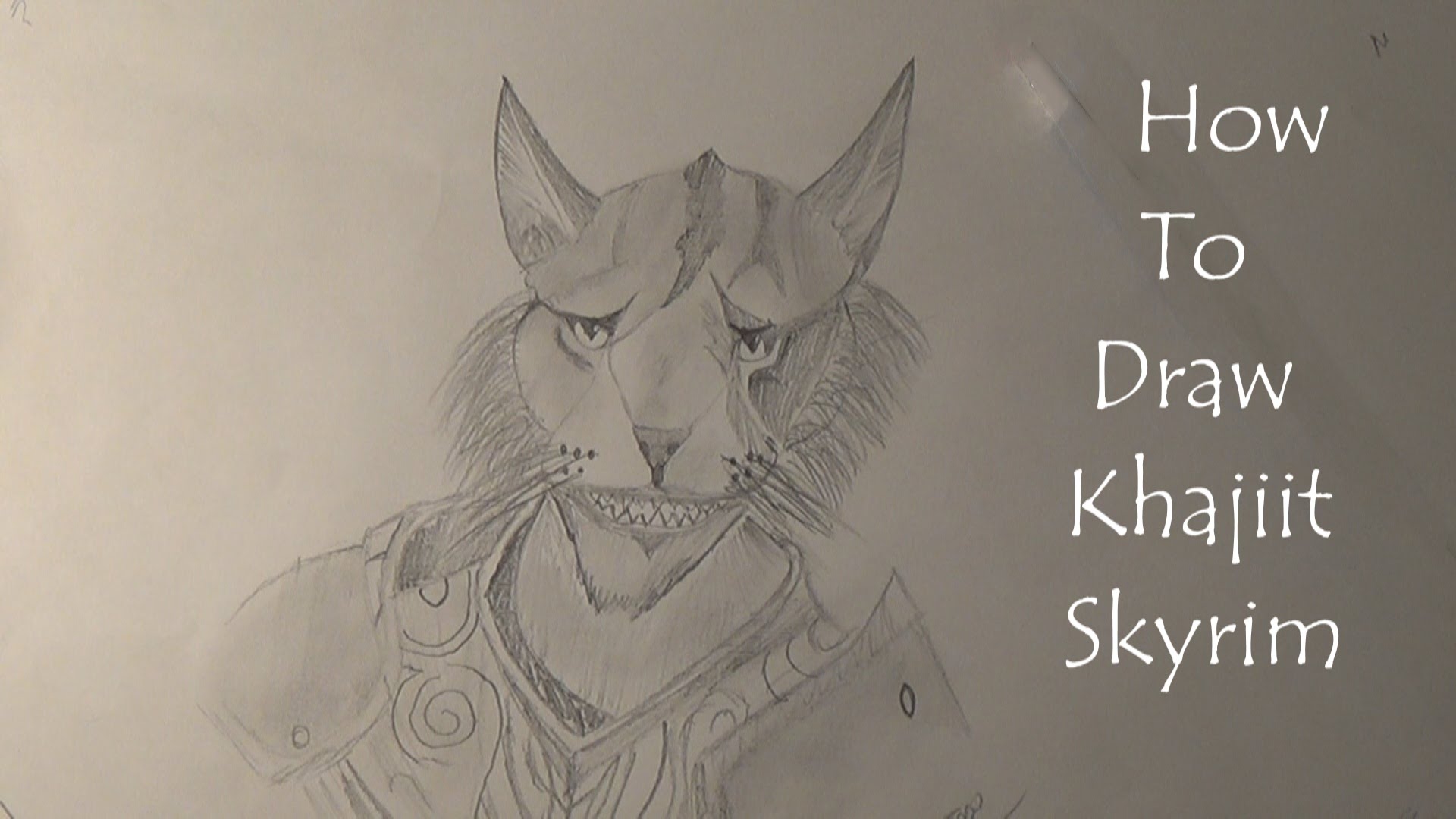 1920x1080 How To Draw Khajiit