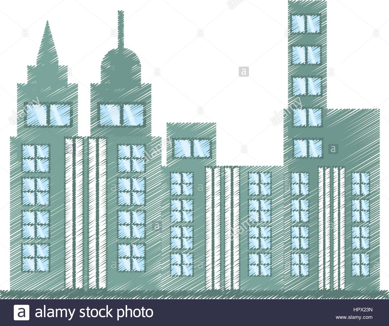 1300x1092 Drawing Building Skyscraper Icon Stock Vector Art Amp Illustration
