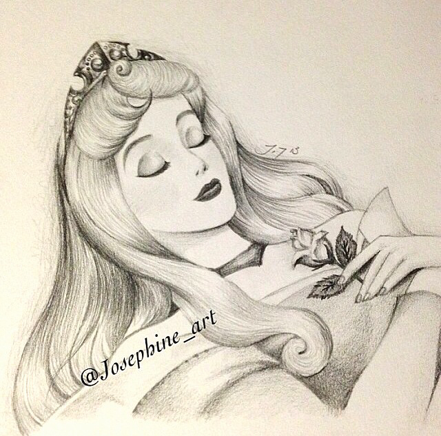 Sleeping Beauty Drawing at GetDrawings.com | Free for personal use