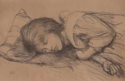 500x322 Sleeping Girl By Sir George Clausen On Artnet