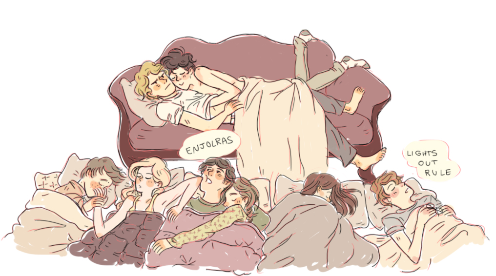 1016x566 Les Amis Uhm Sleepover I Love How Upset Enjy Looks. Do You