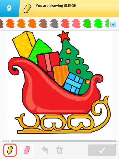 500x667 Sleigh Drawings