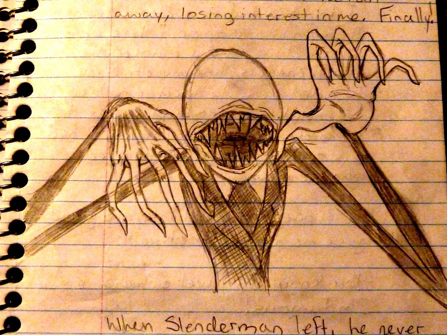 900x675 Slenderman's True Face By Enshroudedvixen