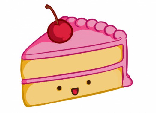 Slice Cake Drawing at GetDrawings | Free download