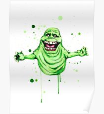 210x230 Slimer Drawing Posters Redbubble