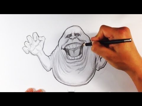 480x360 How To Draw Slimer From Ghostbusters