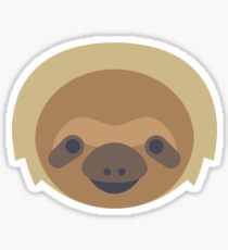 210x230 Sloth Face Drawing Stickers Redbubble