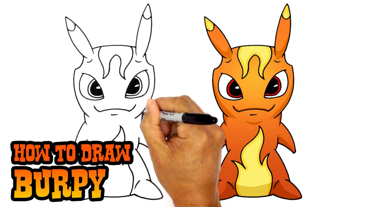 1280x720 How To Draw Burpy Slugterra