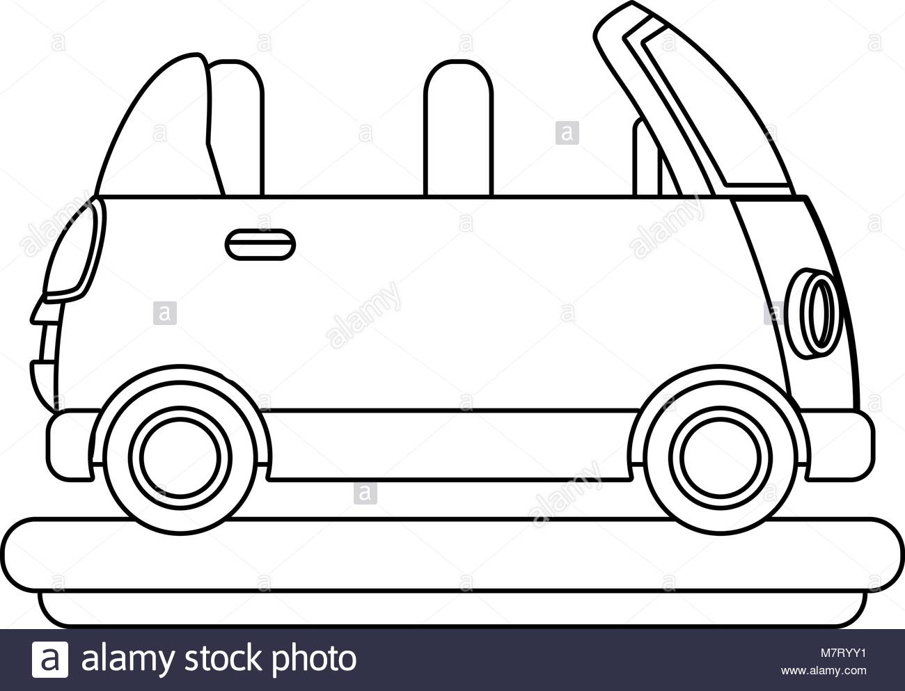 1300x993 Funny Small Car Cartoon Stock Vector Art Amp Illustration, Vector